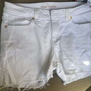 Michael Kors White Women's Shorts